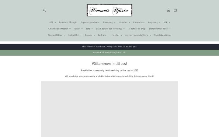 Screenshot of hemmetshjarta.se