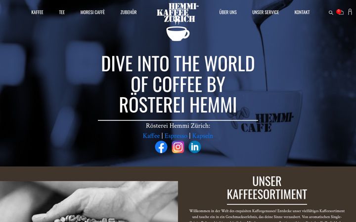 Screenshot of hemmi.ch