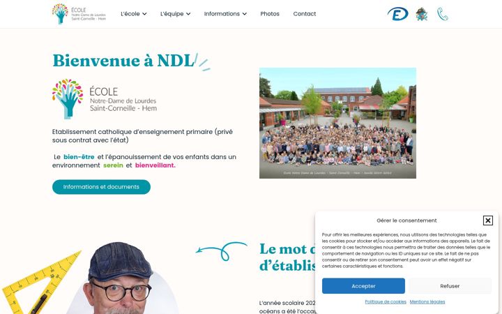 Screenshot of hemndl.fr