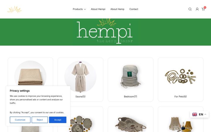 Screenshot of hempi.pl