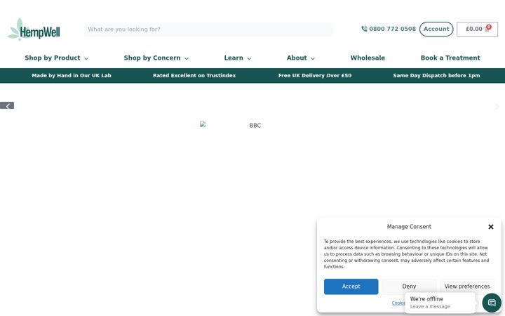 Screenshot of hempwell.co.uk