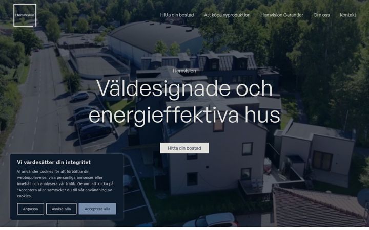 Screenshot of hemvision.se