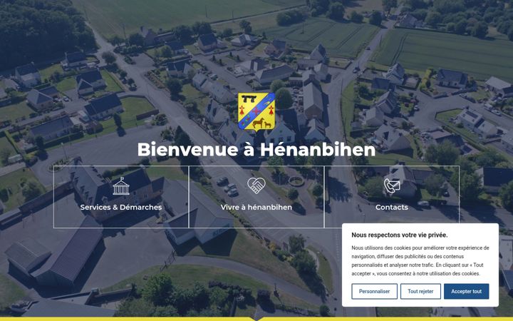 Screenshot of henanbihen.fr