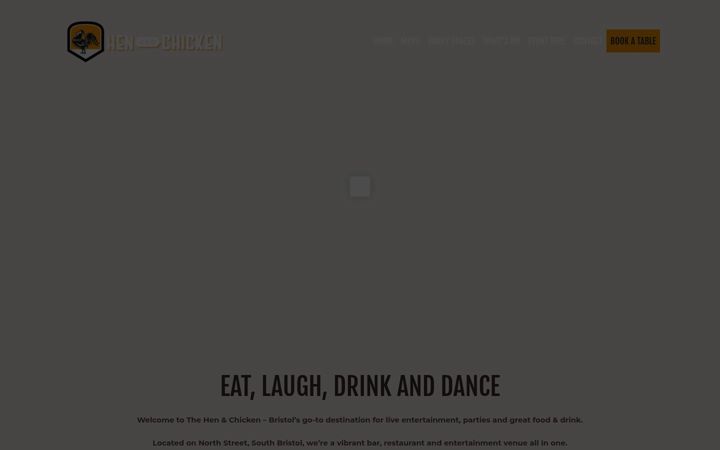 Screenshot of henandchicken.com