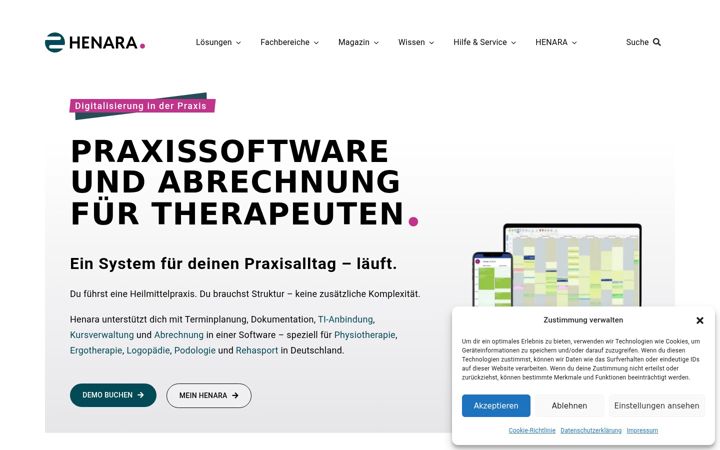 Screenshot of henara.eu