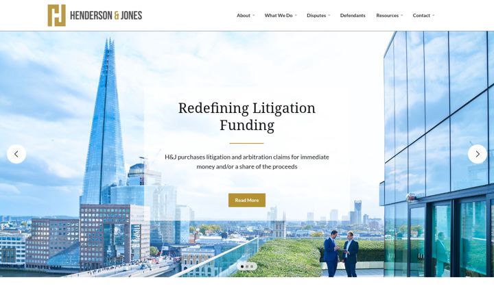 Screenshot of hendersonandjones.com