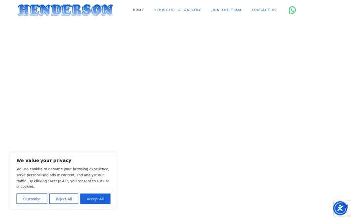 Screenshot of hendersonsofselbyltd.co.uk