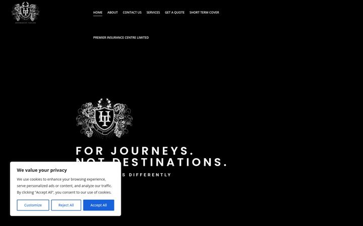 Screenshot of hendersontaylor.co.uk