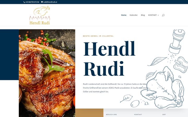 Screenshot of hendlrudi.at