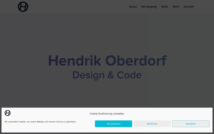 Screenshot of hendrik-oberdorf.com