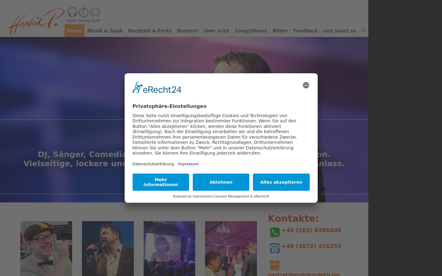 Sutikimo reklamjuostės, rodytos prieš bet kokią sąveiką, ekrano kopija