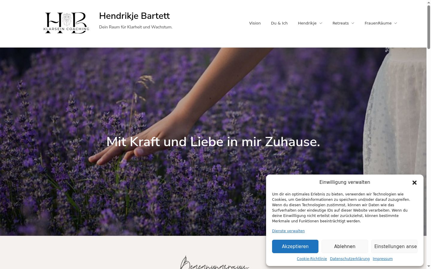 Sutikimo reklamjuostės, rodytos prieš bet kokią sąveiką, ekrano kopija