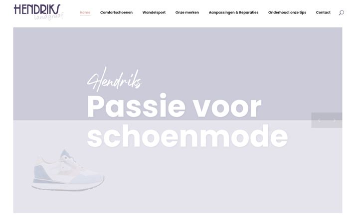 Screenshot of hendrikslandgraaf.nl