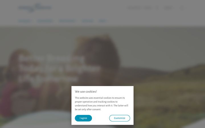 Screenshot of hendrix-genetics.com