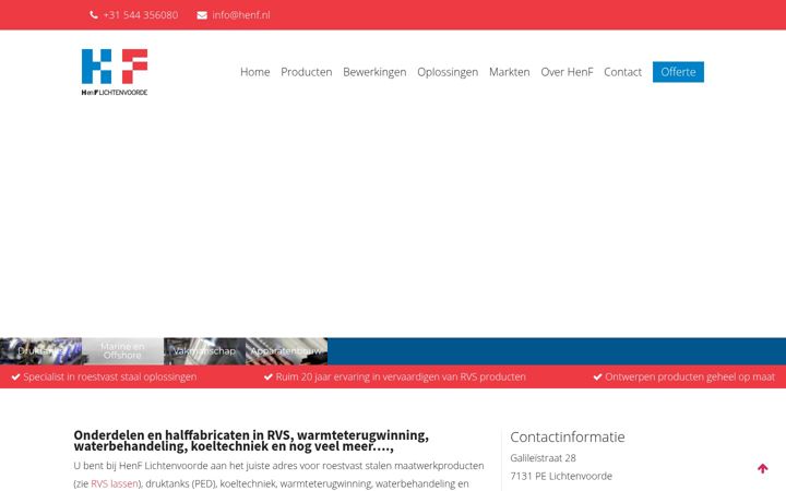 Screenshot of henf.nl