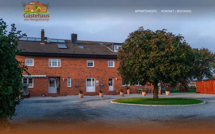 Screenshot of hengstkamp.de