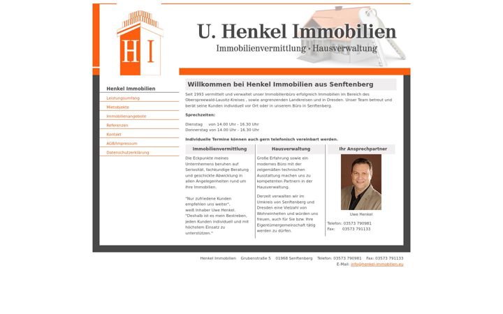 Ekrano kopija henkel-immobilien.eu