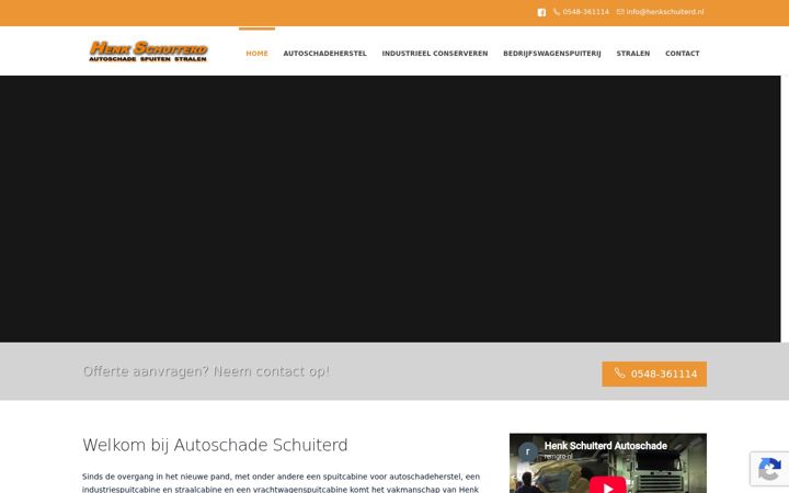 Screenshot of henkschuiterd.nl