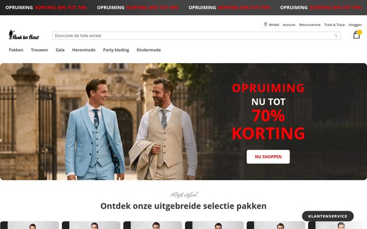 Screenshot of henkterhorst.nl