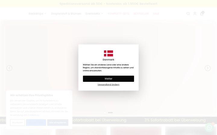 Screenshot of hennastore.de