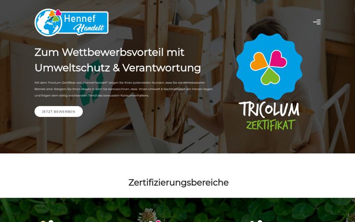 Screenshot of hennef-handelt.de