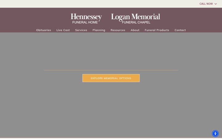 Screenshot of hennesseyonline.com