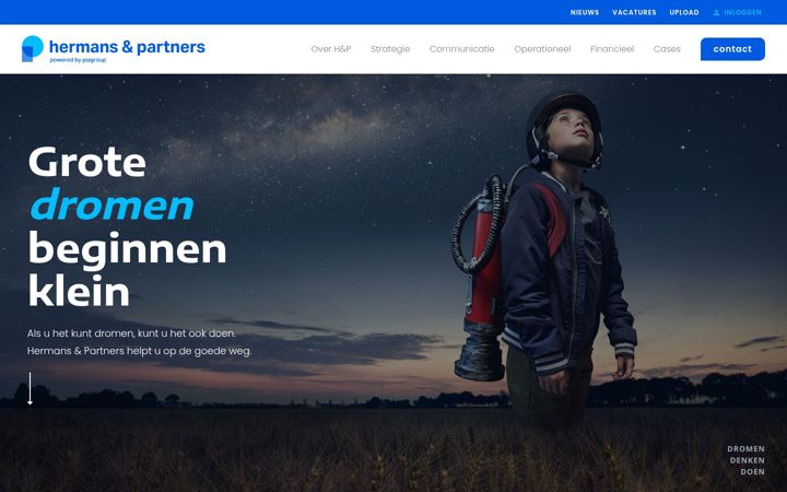 Screenshot of henp.nl