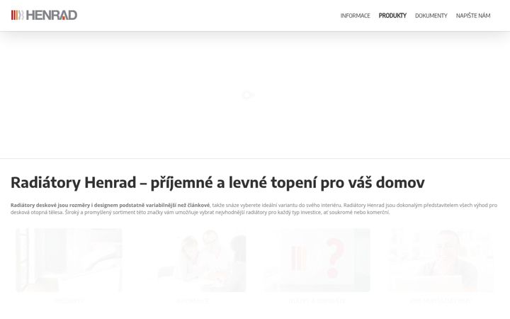 Screenshot of henrad-radiatory.cz