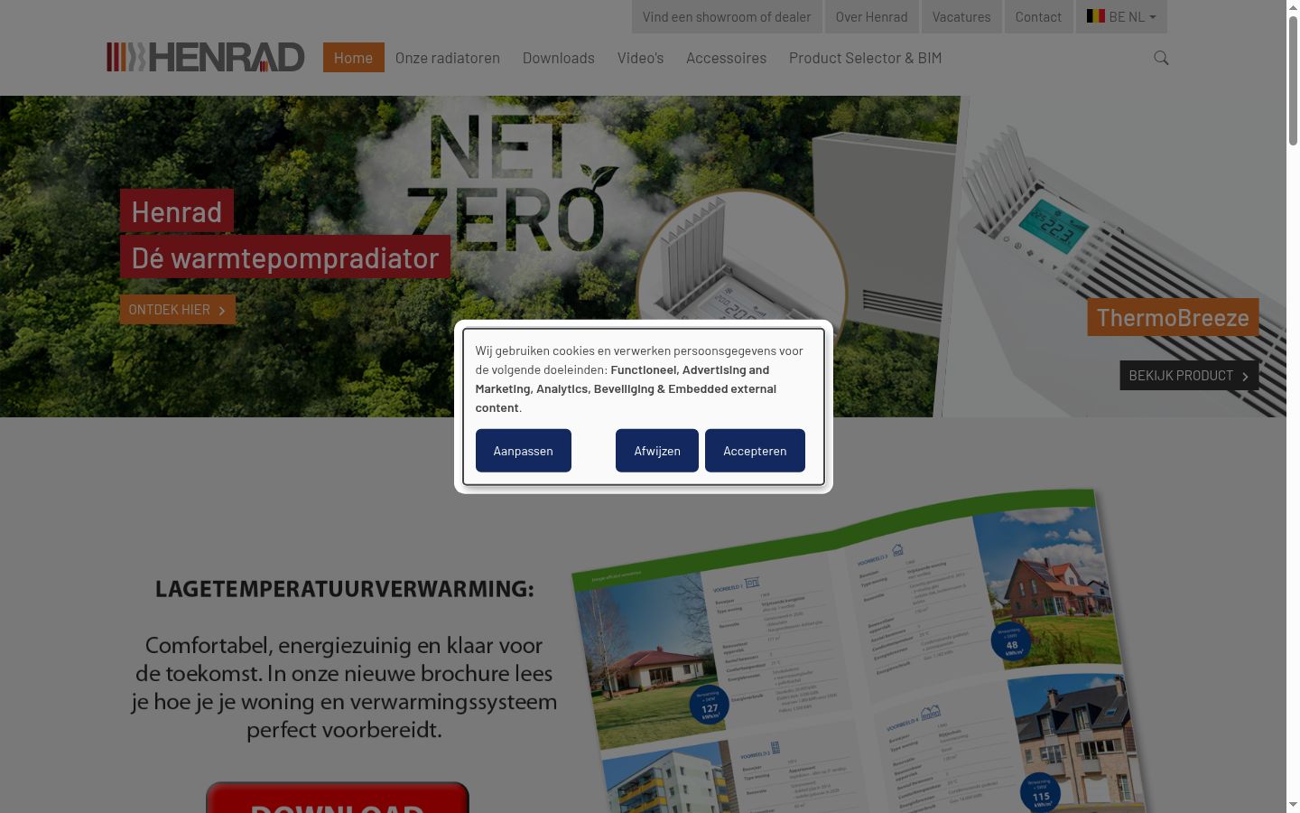 Screenshot tal-banner tal-kunsens muri qabel kwalunkwe interazzjoni