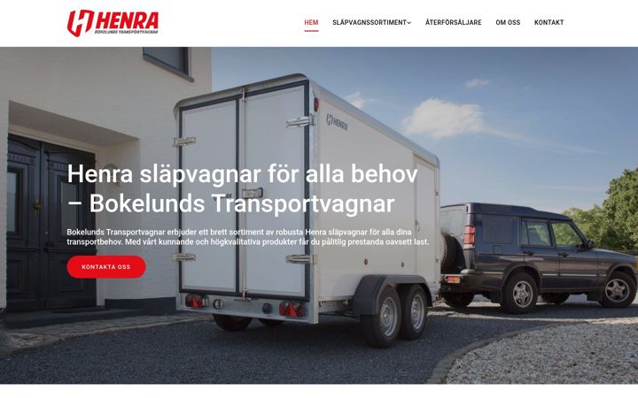 Екранна снимка на henratrailer.se