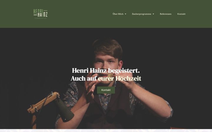 Screenshot of henri-hainz.de