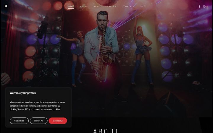 Screenshot of henriarukyla.com