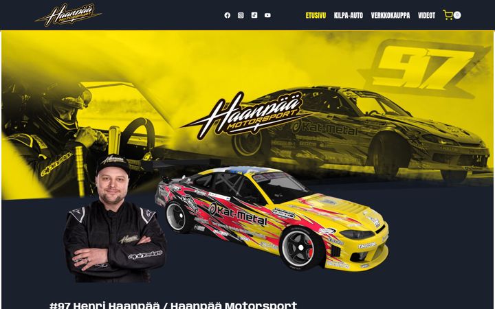 Screenshot of henrihaanpaa.com