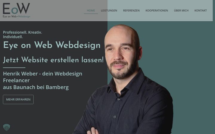 Screenshot of henrik-weber.net