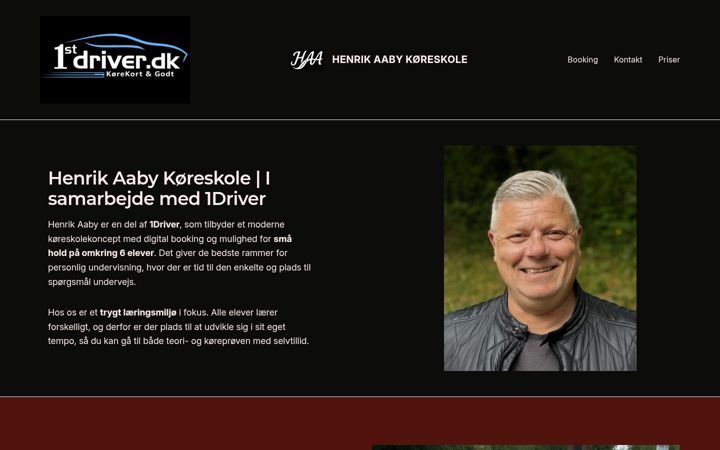 Screenshot of henrikaaby.dk
