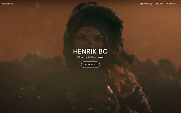 Screenshot of henrikbc.com