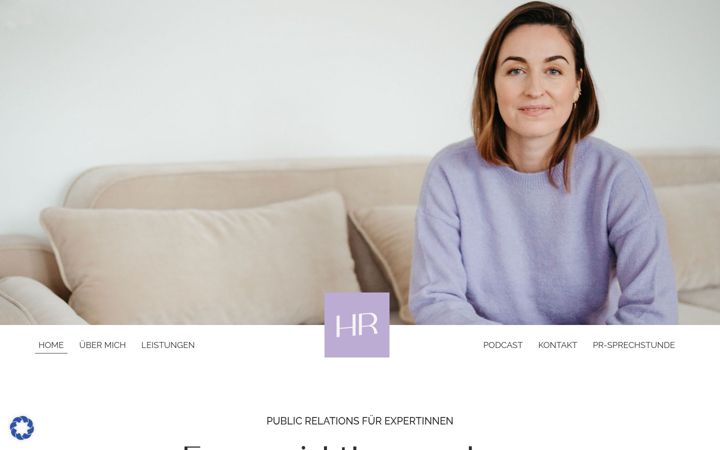 Screenshot of henrike-redecker.com