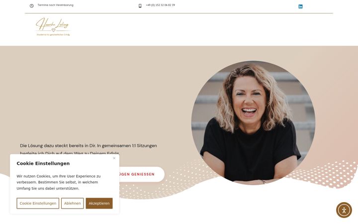 Screenshot of henrikelueling.de
