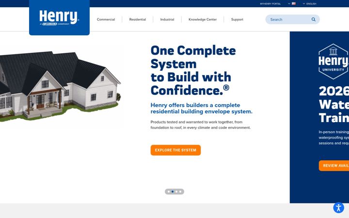 Screenshot of henry.com