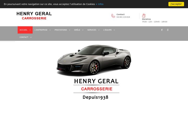 Screenshot of henrygeral.com
