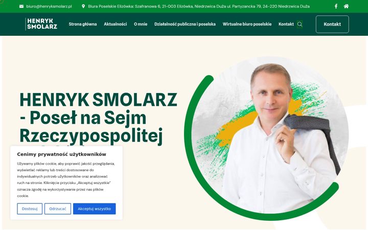 Screenshot of henryksmolarz.pl
