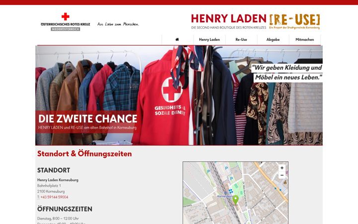 Screenshot of henryladen-korneuburg.at