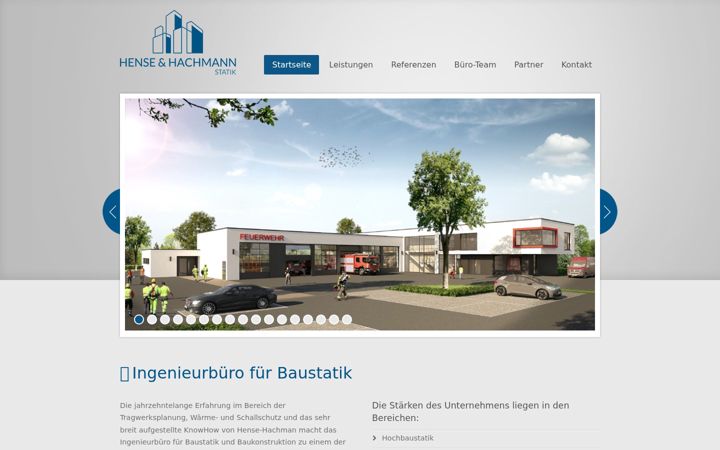 Screenshot of hense-hachmann.de