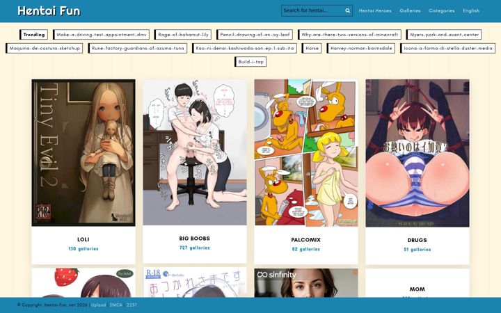 Screenshot of hentai-fun.net