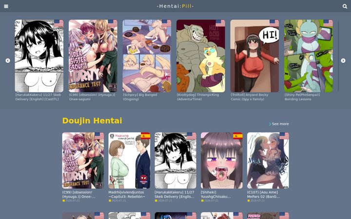 Ekrānuzņēmums no hentaipill.com