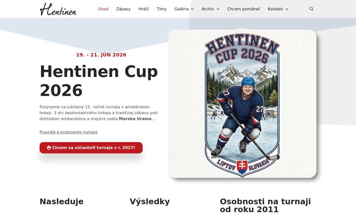 Screenshot of hentinen.sk