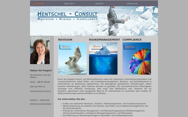 Screenshot of hentschel-consult.de