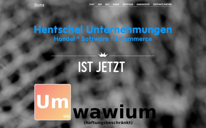 Screenshot of hentschels-unternehmungen.de