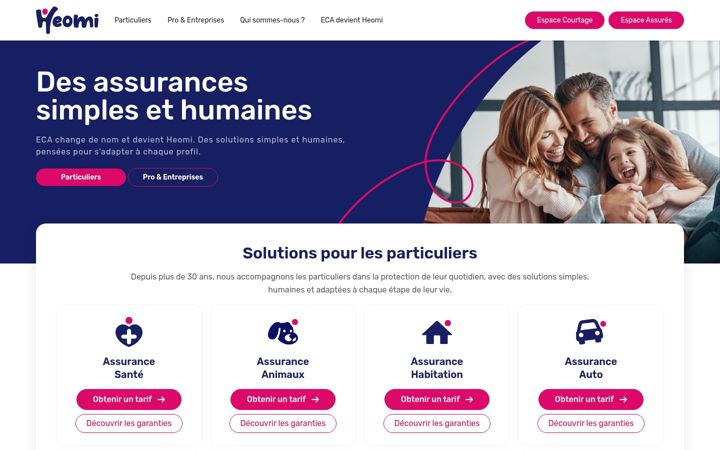 Screenshot of heomi.fr