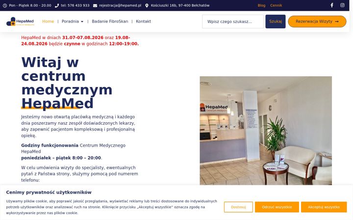 Screenshot of hepamed.pl